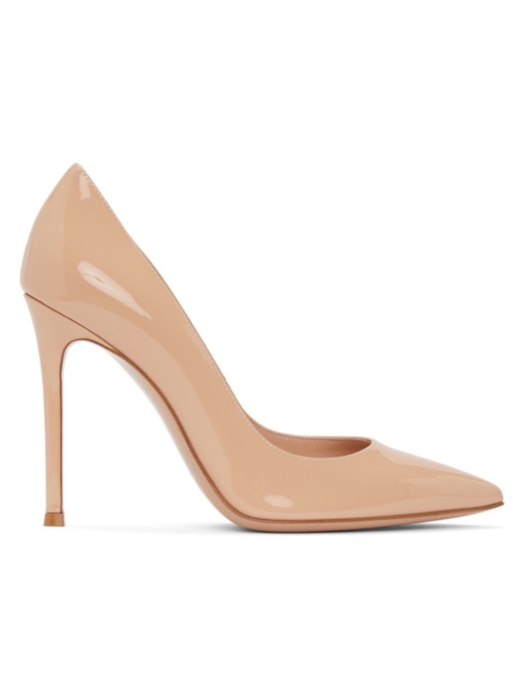 Gianvito Rossi 105MM Patent Leather Stiletto-Heel Pumps 36.5
